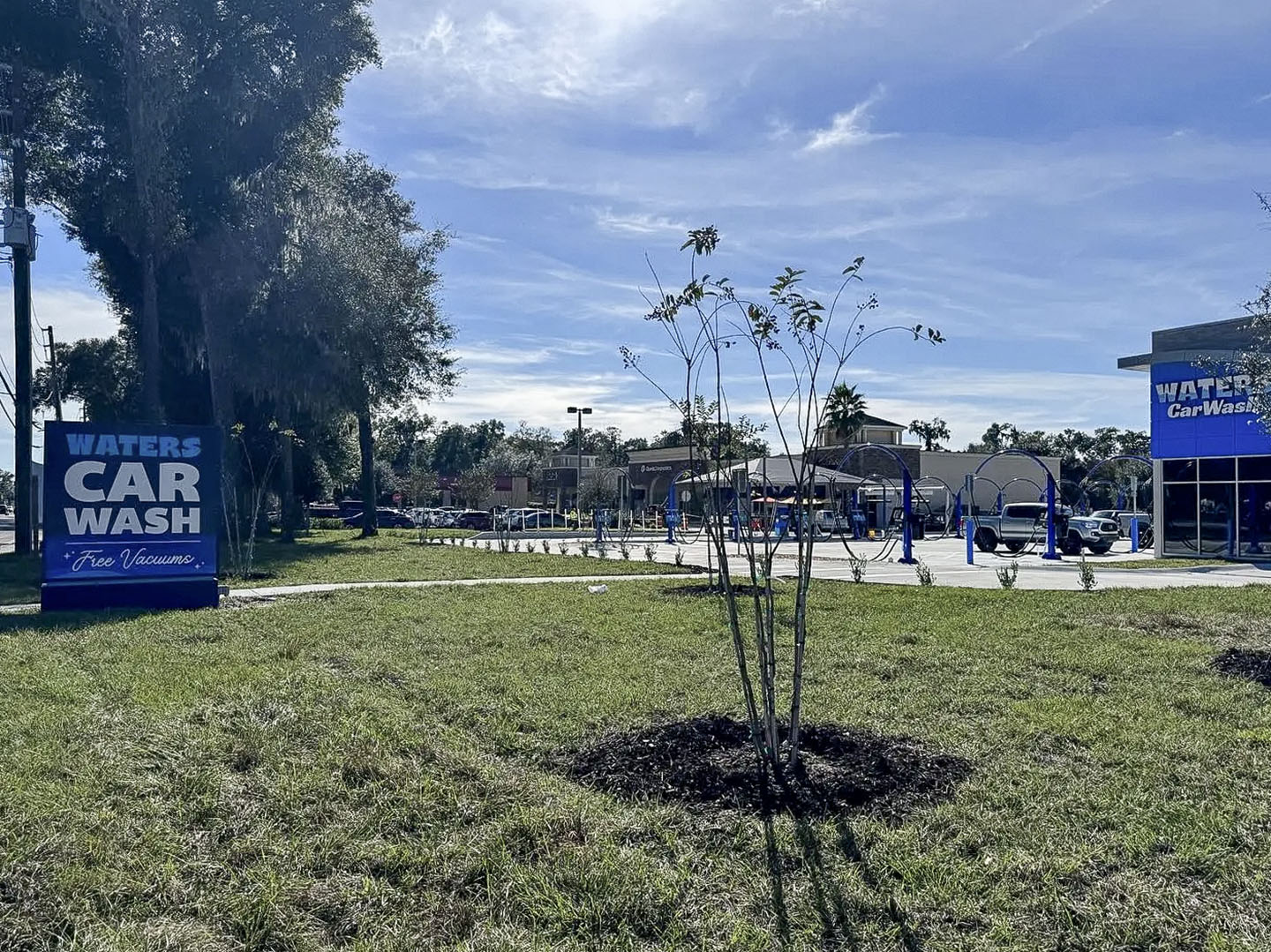 Completed Waters Car Wash in DeLand, Florida